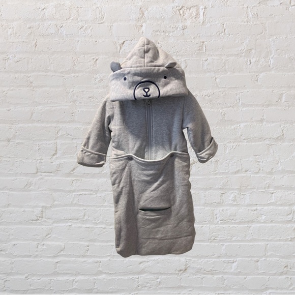 Unisex Kids Bunting Suit with Car Seat Hole - Picture 3 of 5